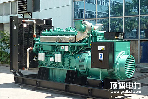 浙江网新电气技术有限公司4台60KW静音广西顶博发电机组制造